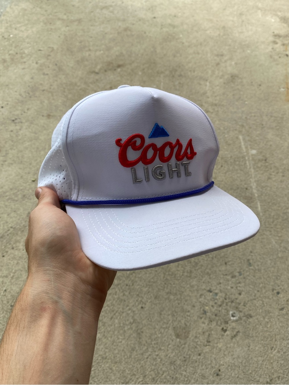 Coors Light Golf Snapback Cap
